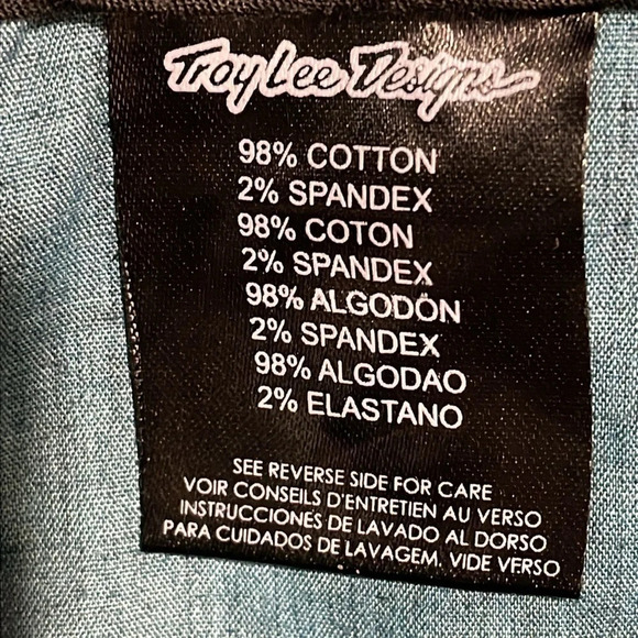 NWT Troy Lee Designs Race Team Caliper Chino Pants India Ink Navy 38 - Picture 12 of 16